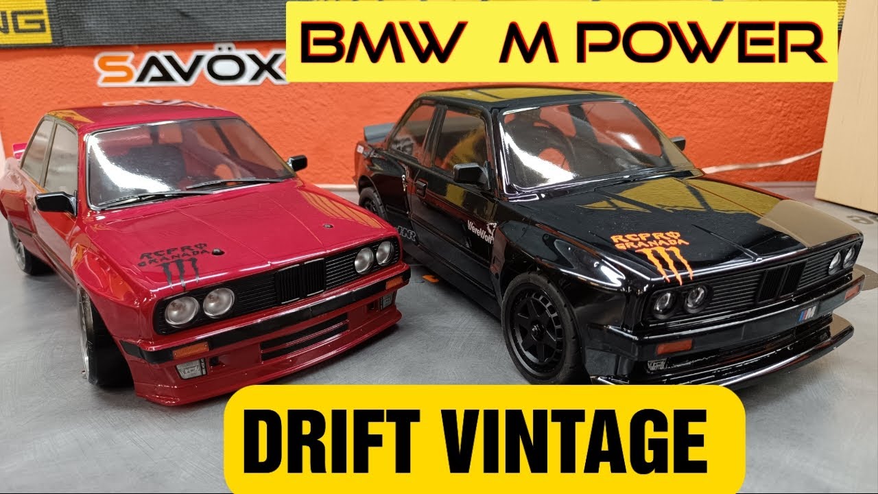 Drift Radiocontrol,Fácil y muy Guapo, BMW E30 M,MST Y Hong Nor, 1/10 3S by RcProGranada 