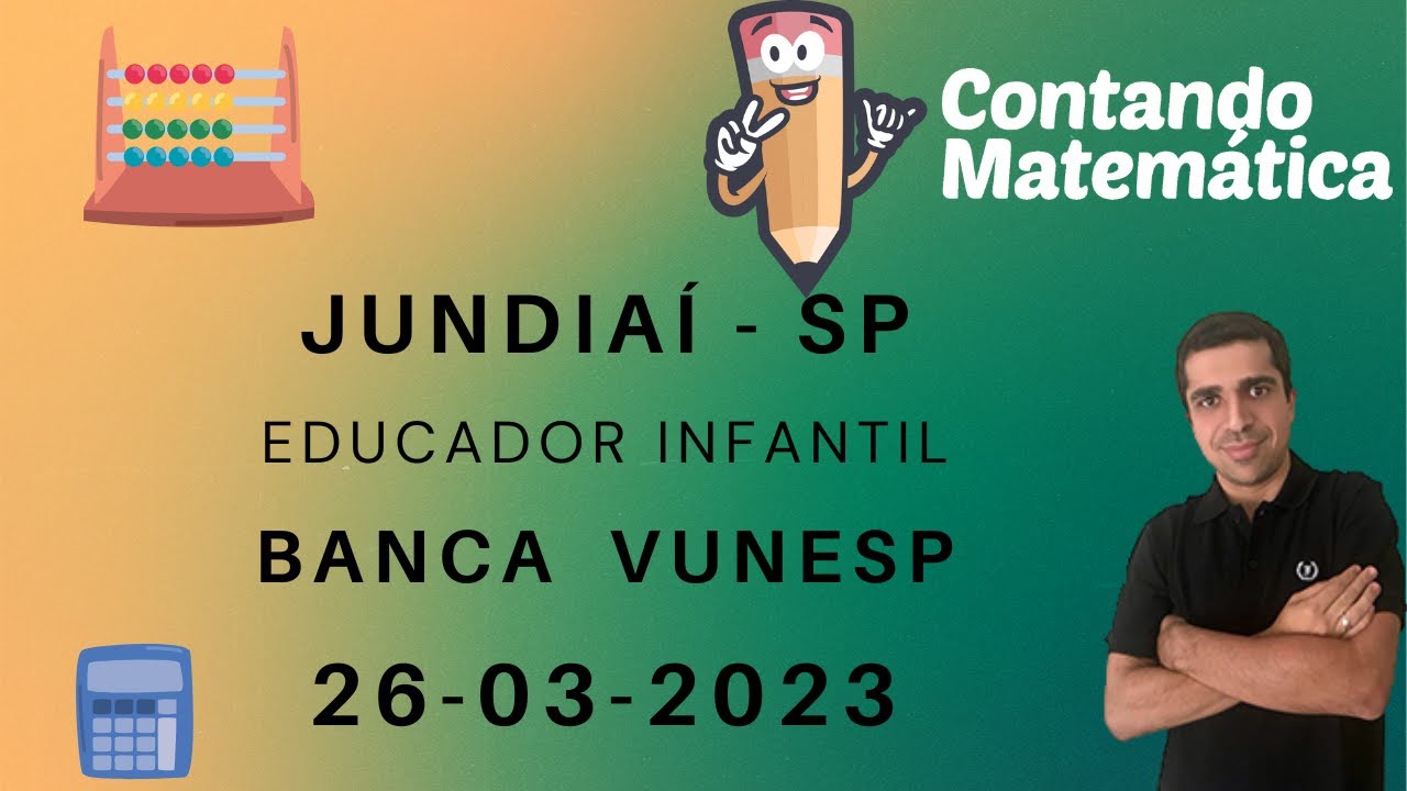 Correção da Prova de Jundiaí - Educador Infantil - VUNESP