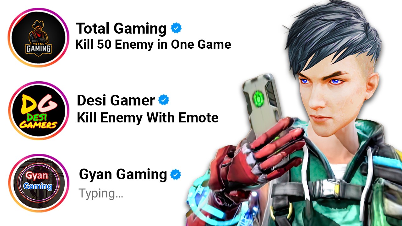 Big Youtuber control my game