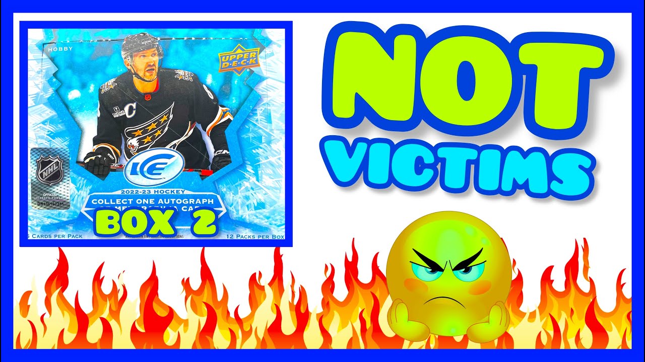 BOX #2! 2022-23 Upper Deck Ice Hockey Hobby Box Break (2024)