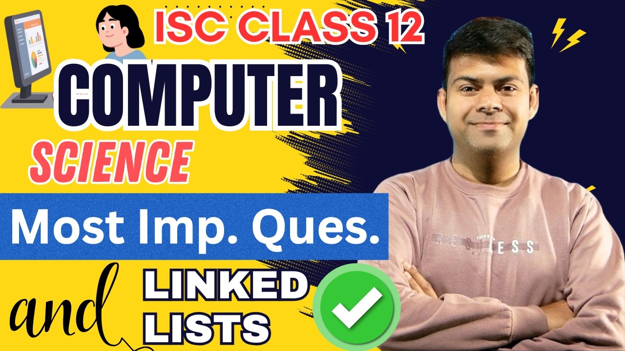 Class 12 ISC Computer Science 2026 💯 Important Questions + Last Minute Tips | LIVE