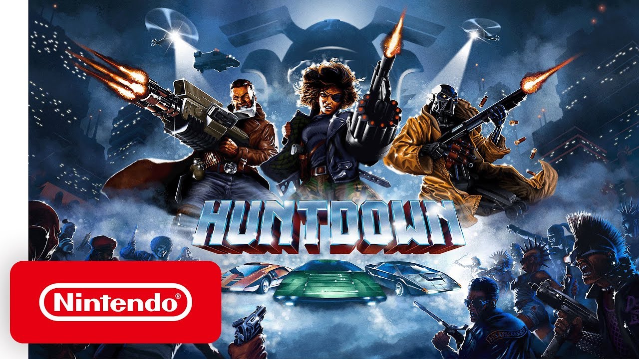 Huntdown - Launch Trailer - Nintendo Switch