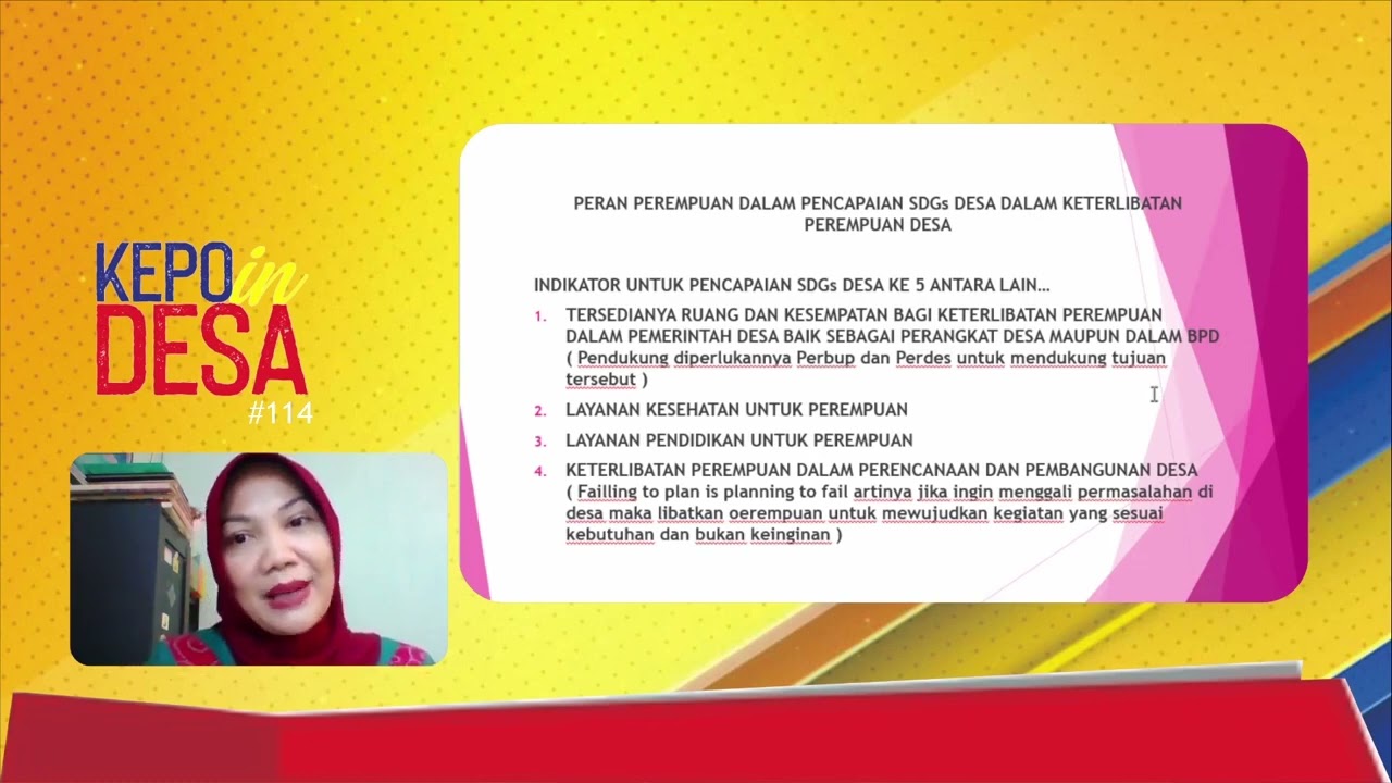 Keterlibatan Perempuan Desa   KEPOin DESA #114
