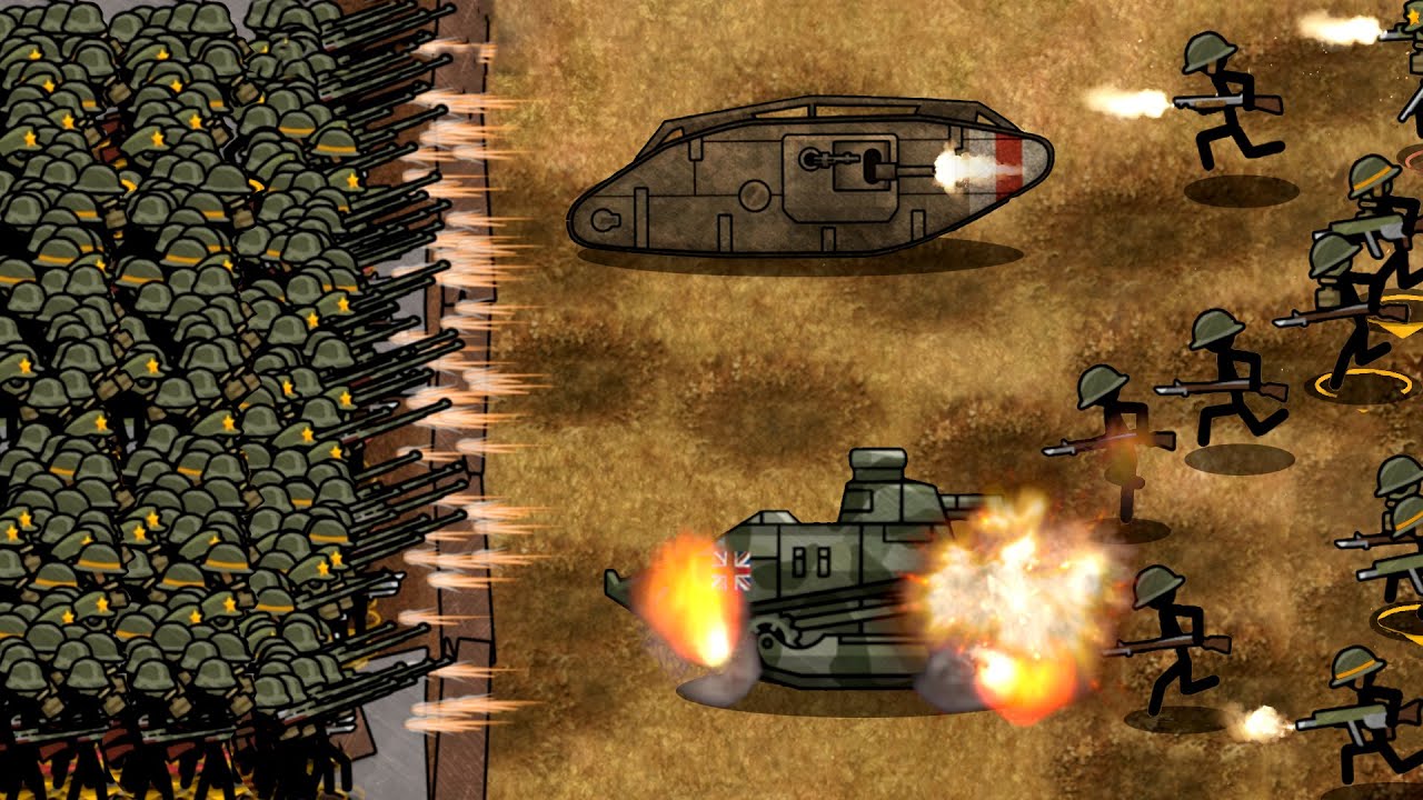100 WAVES OF NEVER ENDING TRENCH WARFARE!!!