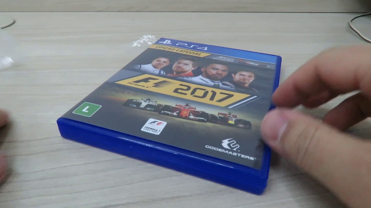 F1 2017 - Playstation 4 (PS4) - Unboxing