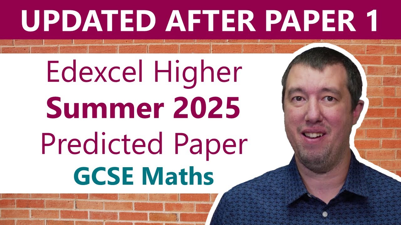 June 2025 Predicted Maths GCSE Paper 2 Edexcel (Higher Paper 2) Calculator Exam 1MA1-2H