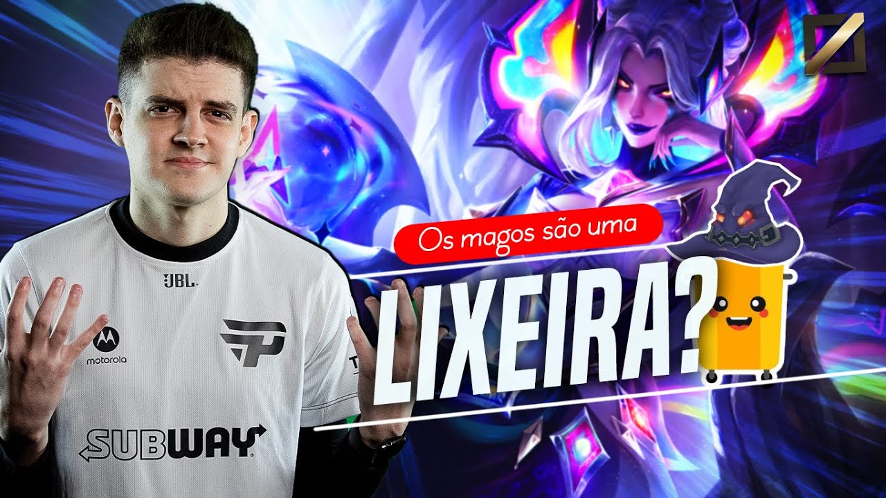 Por que os MAGOS do League of Legends são tão RUINS?!