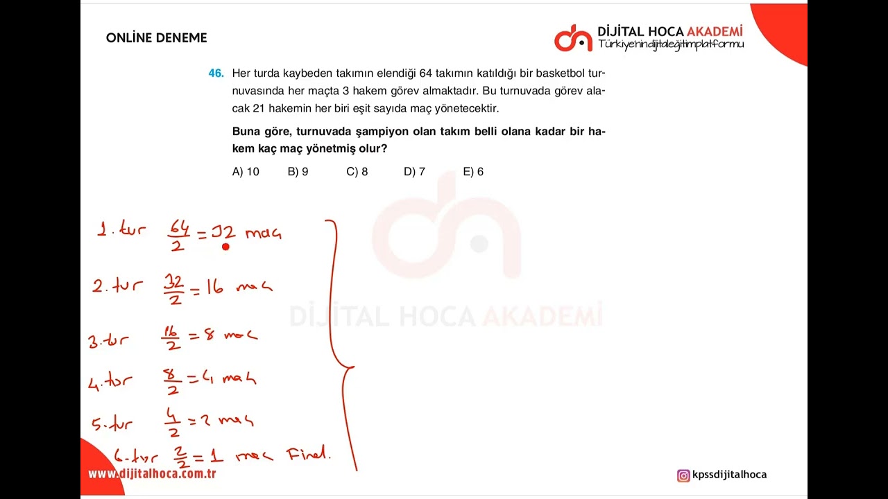 ÖSYM Tahmin Sorular