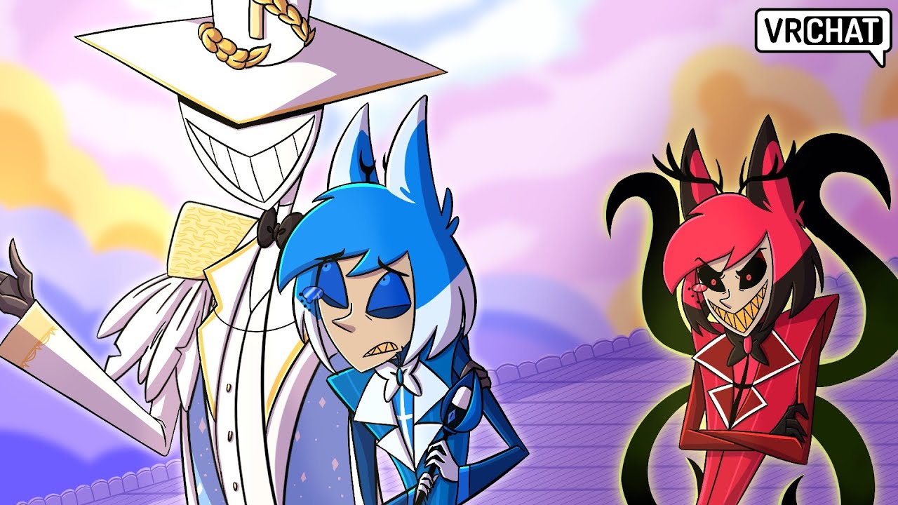 Alastor's 2P TWIN BROTHER Meets GOD in Hazbin Hotel VRChat