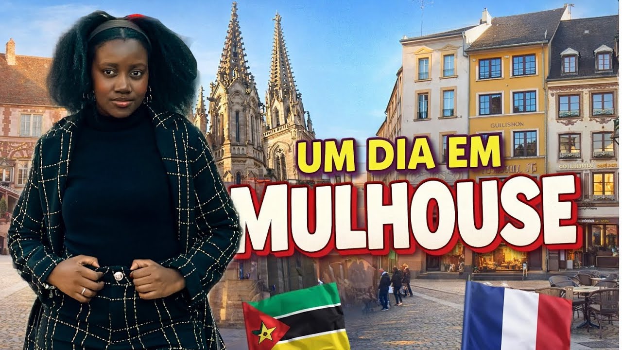 Essa Cidade da França Me Surpreendeu!🇫🇷 Vlog em Mulhouse