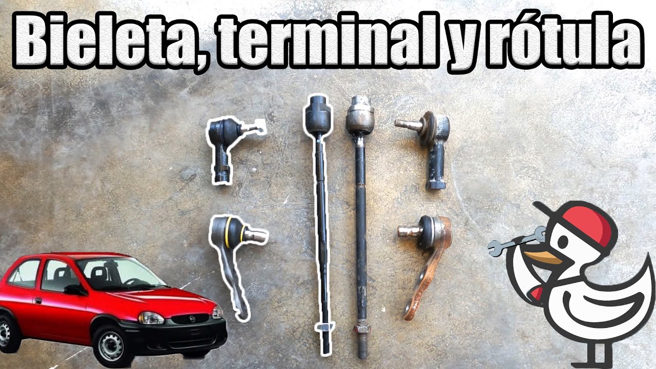 Cambio de terminales de dirección, bieletas y rótulas