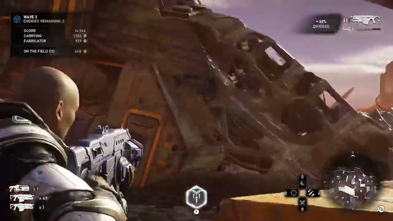 Gears 5 Master Horde Frenzy: Center Map Vasgar Demo