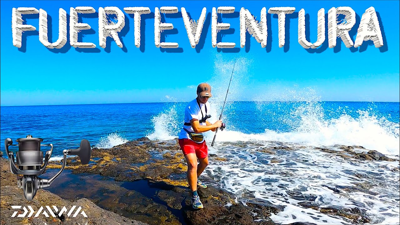Avventura di Pesca a Fuerteventura: Onde, Vento, Schiuma e Spinning! Nuovo Daiwa CERTATE 24