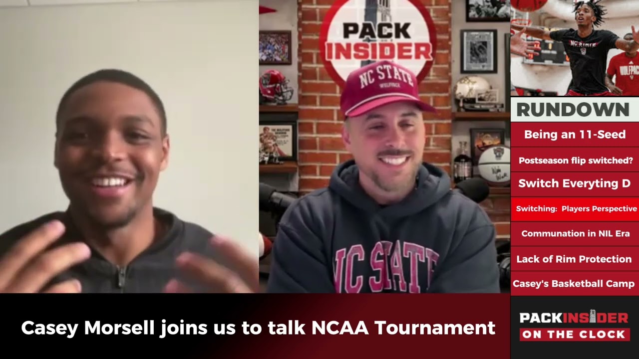 Casey Morsell joins us to talk about this year's NC State team and their NCAA Tournament draw