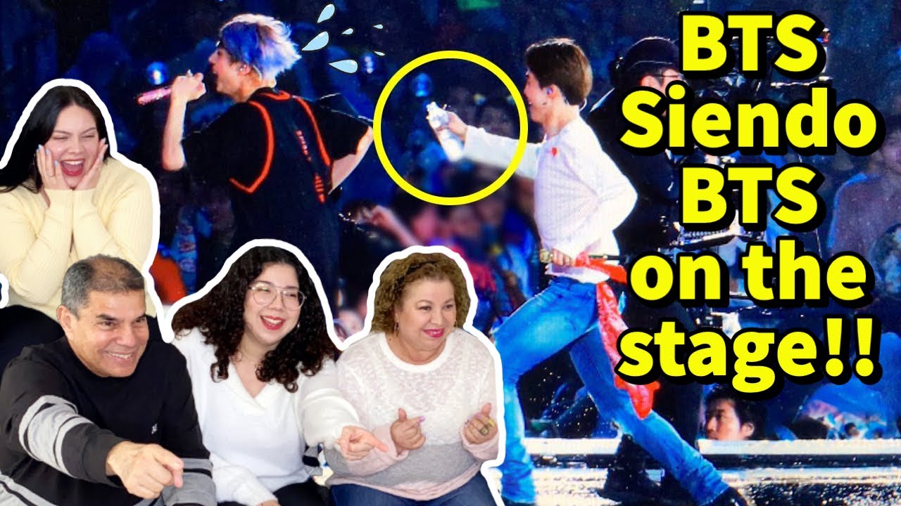 BTS SIENDO BTS on the stage!! 😂👀 #10 | REACCIÓN EN FAMILIA!! 💛