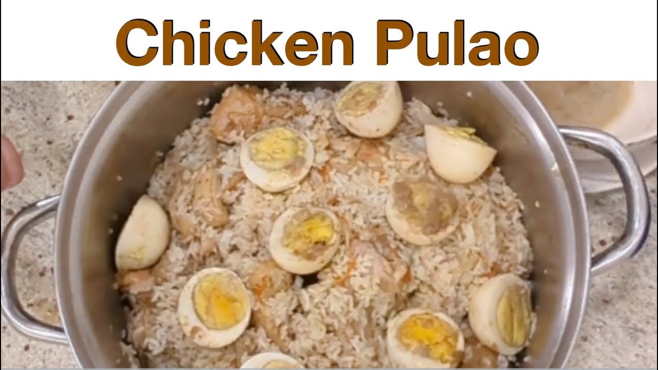 Authentic Bangladeshi Chicken Pilau Rice
