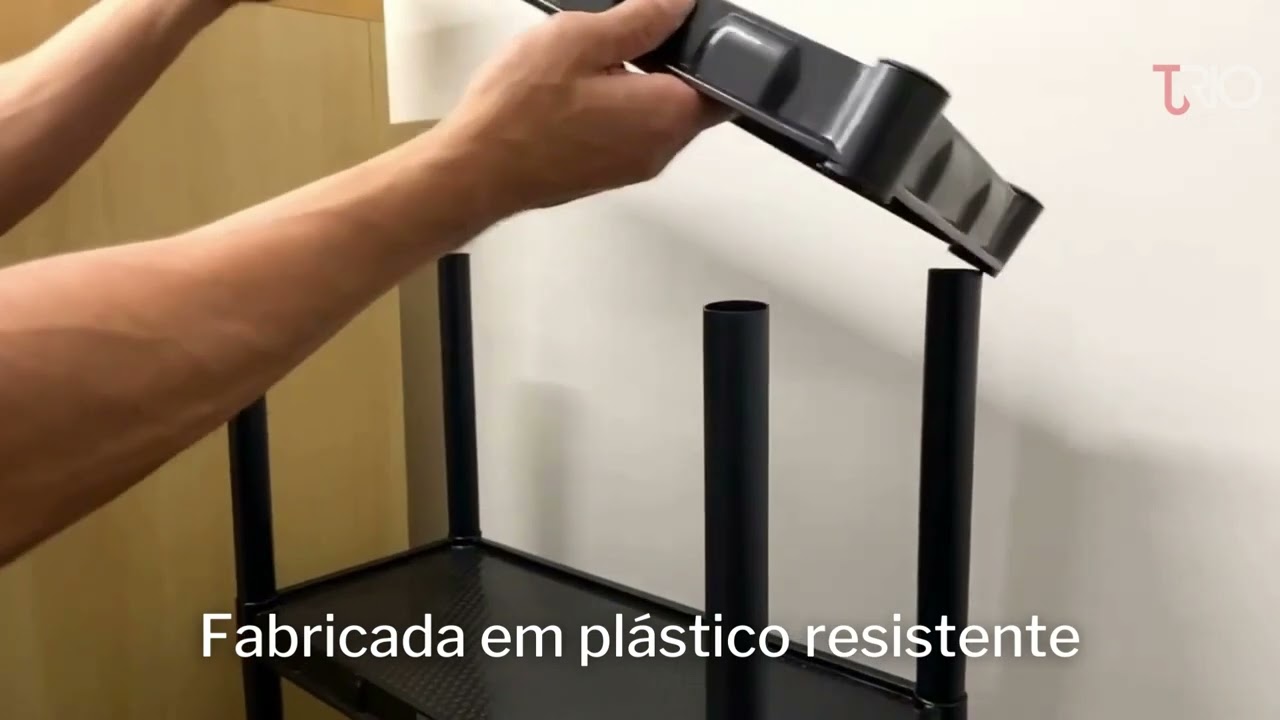 COMO MONTAR ESTANTE ORGANIZADORA MULTIUSO DE PLÁSTICO | TrioShops 
