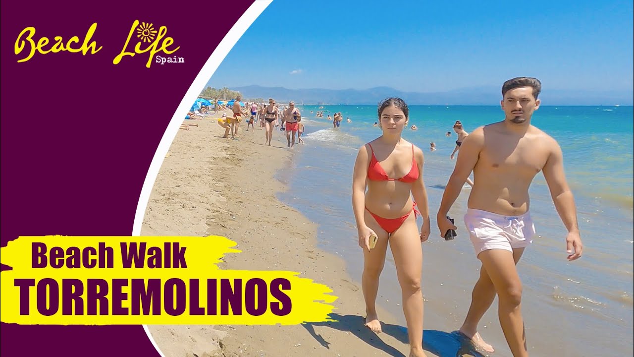 Beach walk Torremolinos | Playa del Bajondillo | Costa del Sol | Spain