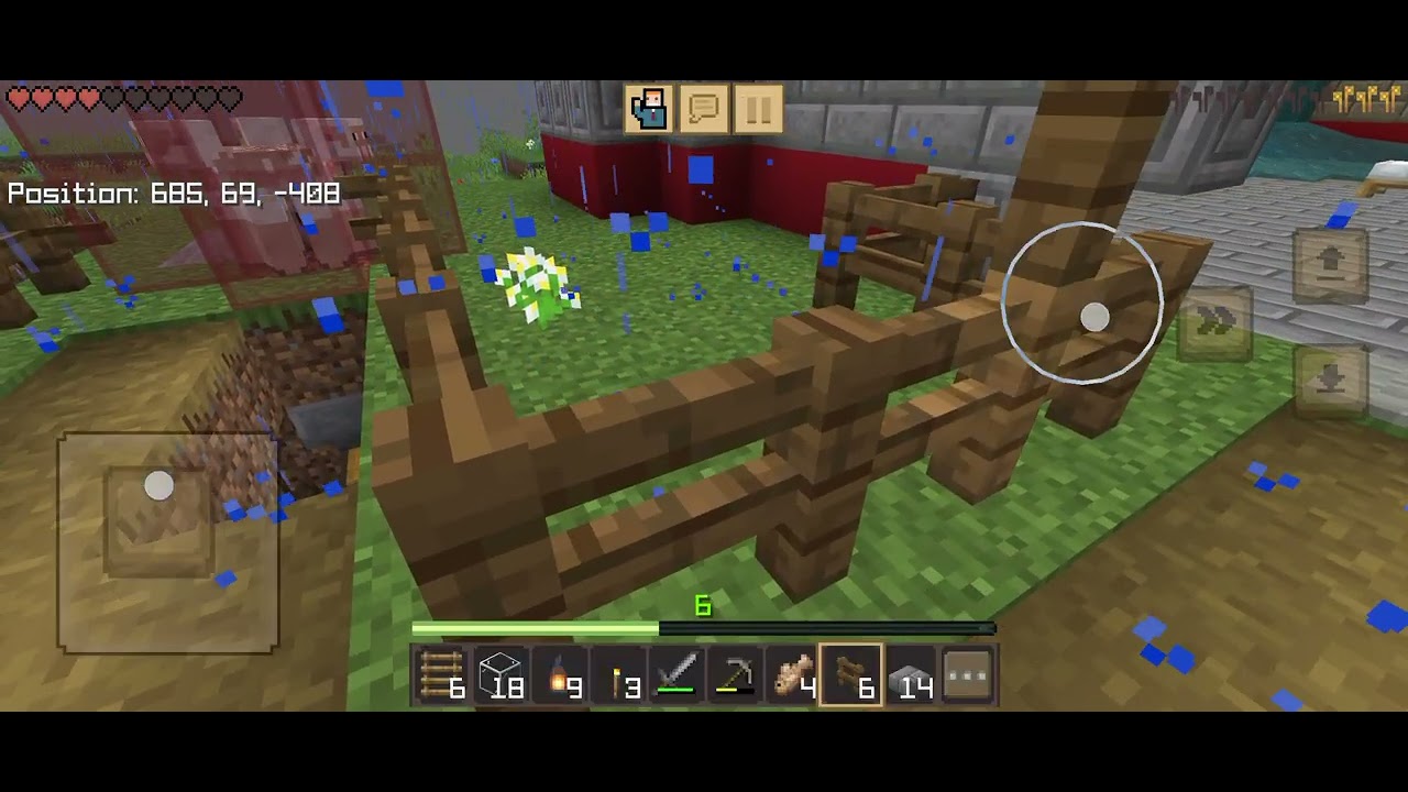 Decorate my castle and trade with piglins in Minecraft 