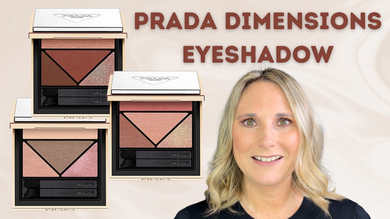 PRADA BEAUTY  🌟 Dimensions Neutral Eyeshadows 🌟 Peony, Pansey & Primula 🌟 Are These Worth It?