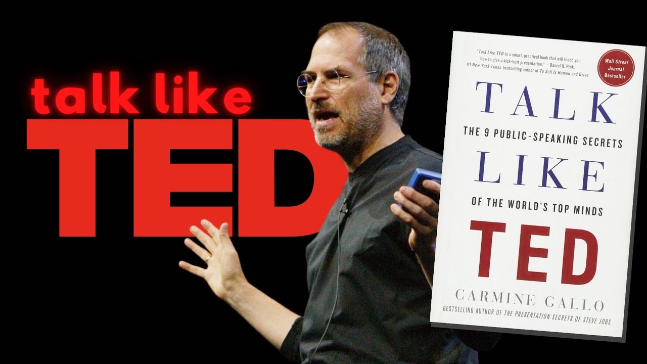 Talk Like TED [Summary 🎯 9 Public Speaking Secrets]