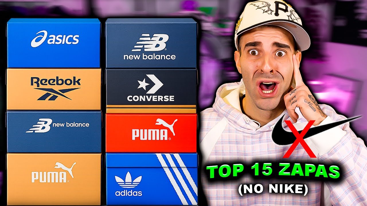 TOP 15 MEJORES ZAPATILLAS que NO SON NIKE en 2026!
