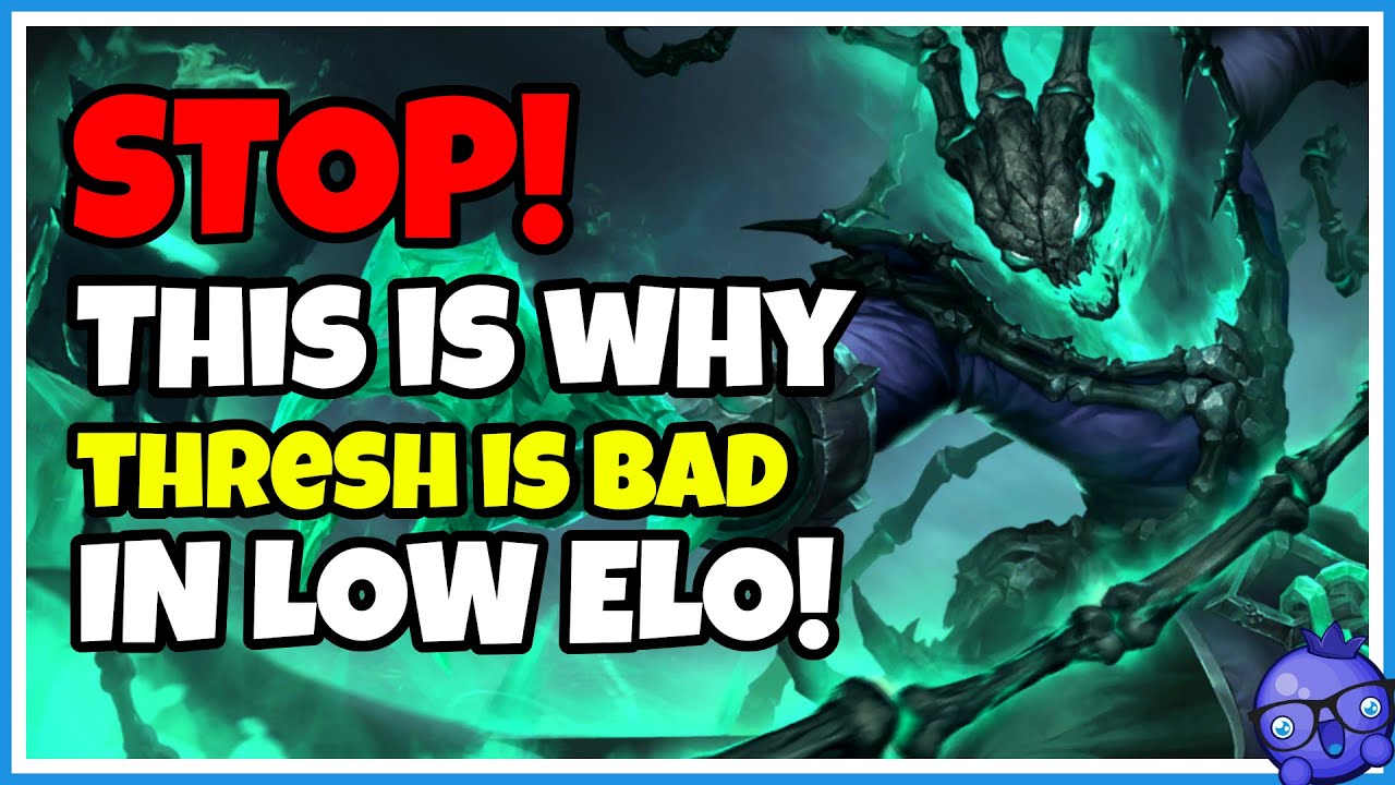 THIS is why you shouldn't play Thresh in 'Low ELO' - Support Coaching