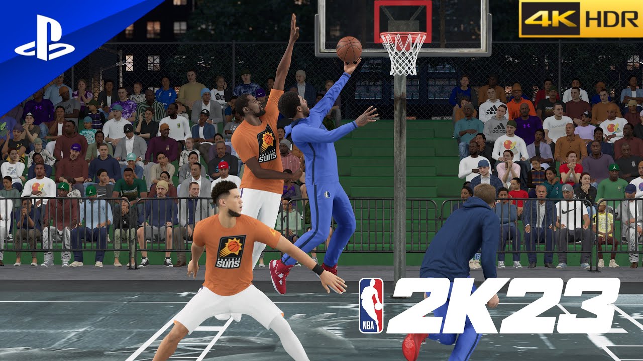 NBA 2K23 Kevin Durant and Devin Booker VS Luka Doncic and Kyrie Irving | PS5 4K  60FPS