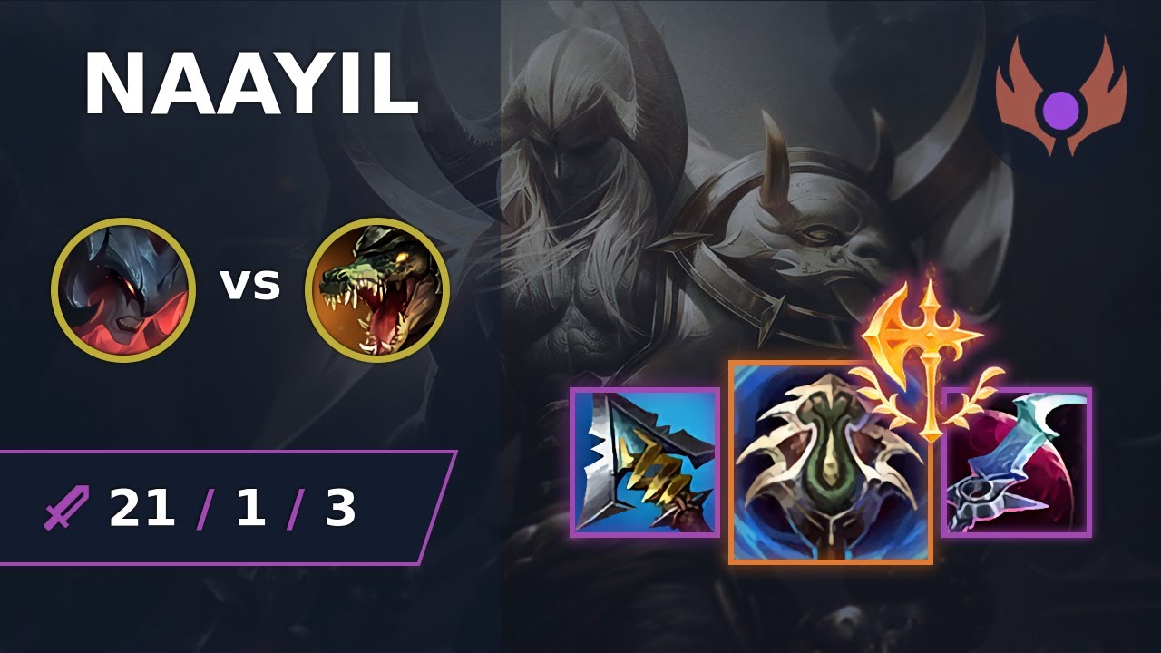 [ Naayil ] Aatrox TOP vs Renekton | KR MASTER | LOL Season 2024