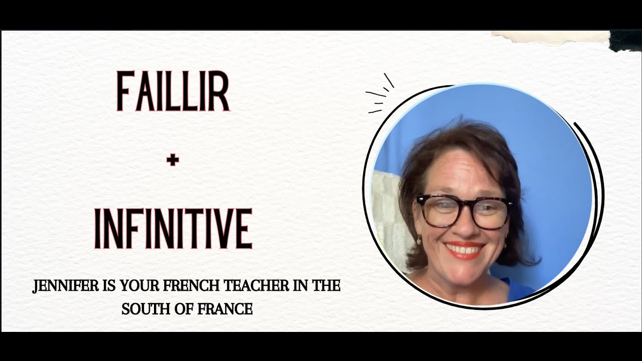 French Verb Faillir + Infinitive - How to say 