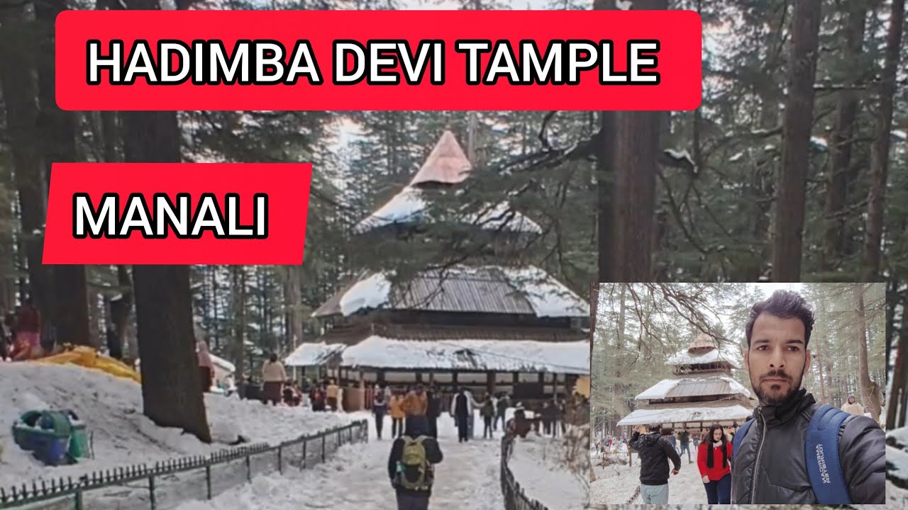HADIMBA TAMPLE IN MANALI/मनाली में स्थित हिडिम्बा देवी मंदिर/Tample associated with THE MAHABHARATA 