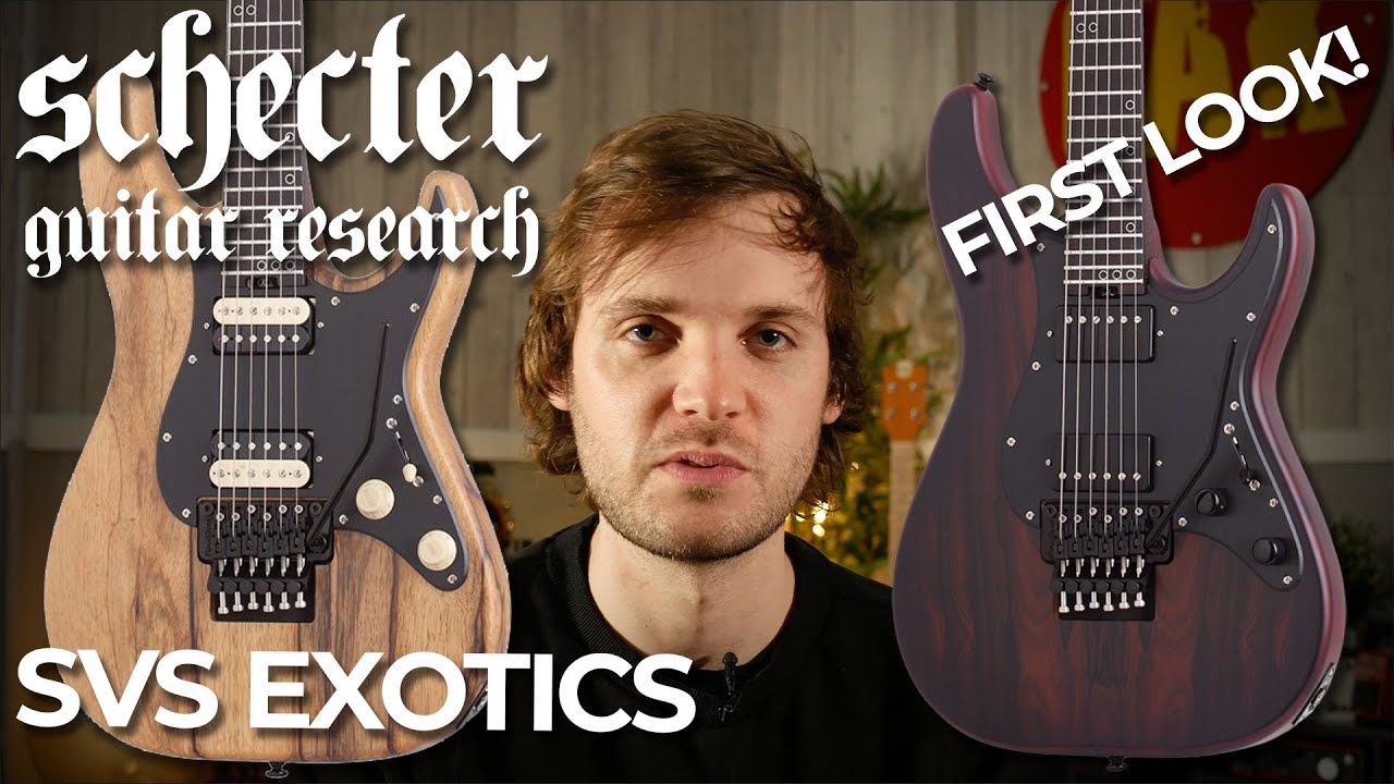 СОВЕРШЕННО НОВЫЙ! Гитары Schecter SVS Exotic | Обзор и демо