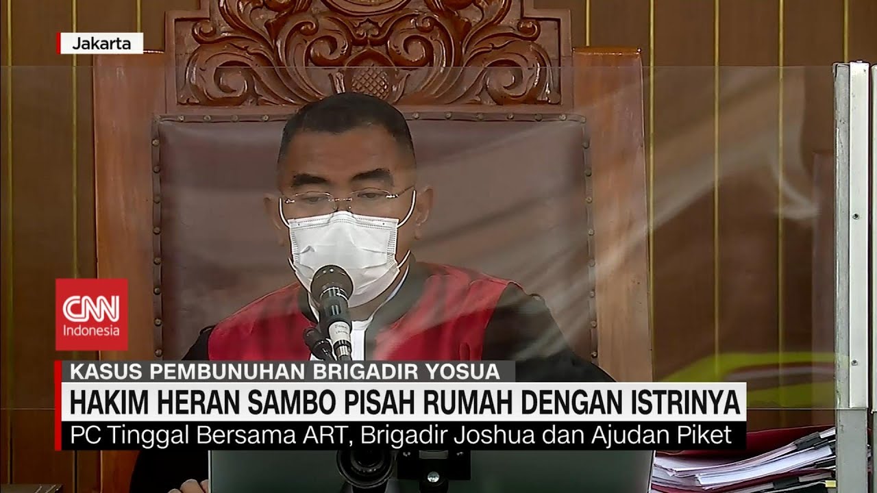 Hakim Heran Sambo Pisah Rumah dengan Putri Chandrawati