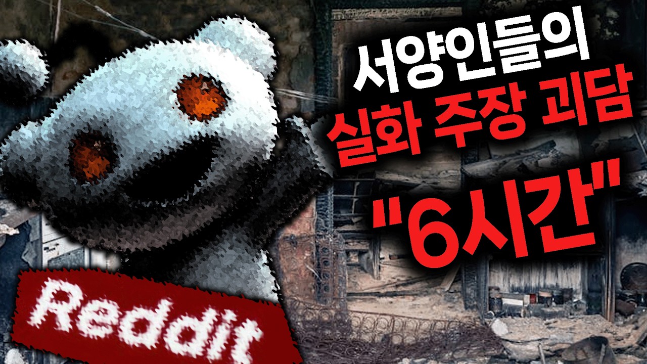 수면용) 실화라고 주장하는 레딧 괴담 몰아보기