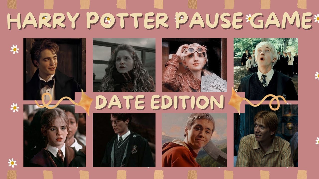 DATE EDITION | HARRY POTTER PAUSE GAME