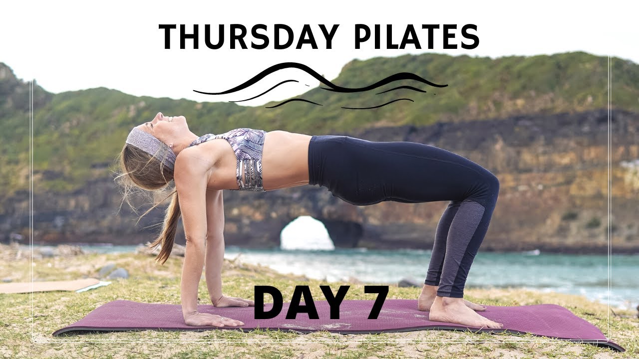 Total Body Pilates Workout for Toning [30 min: Glutes, Core, Hips, & Shoulders | Day 7]