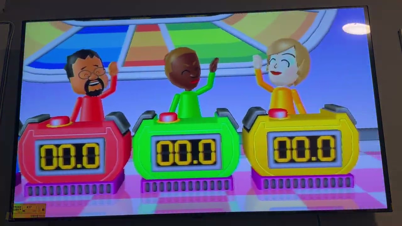 Wii party swap meet Chris vs Kentaro vs Emma vs Alisha