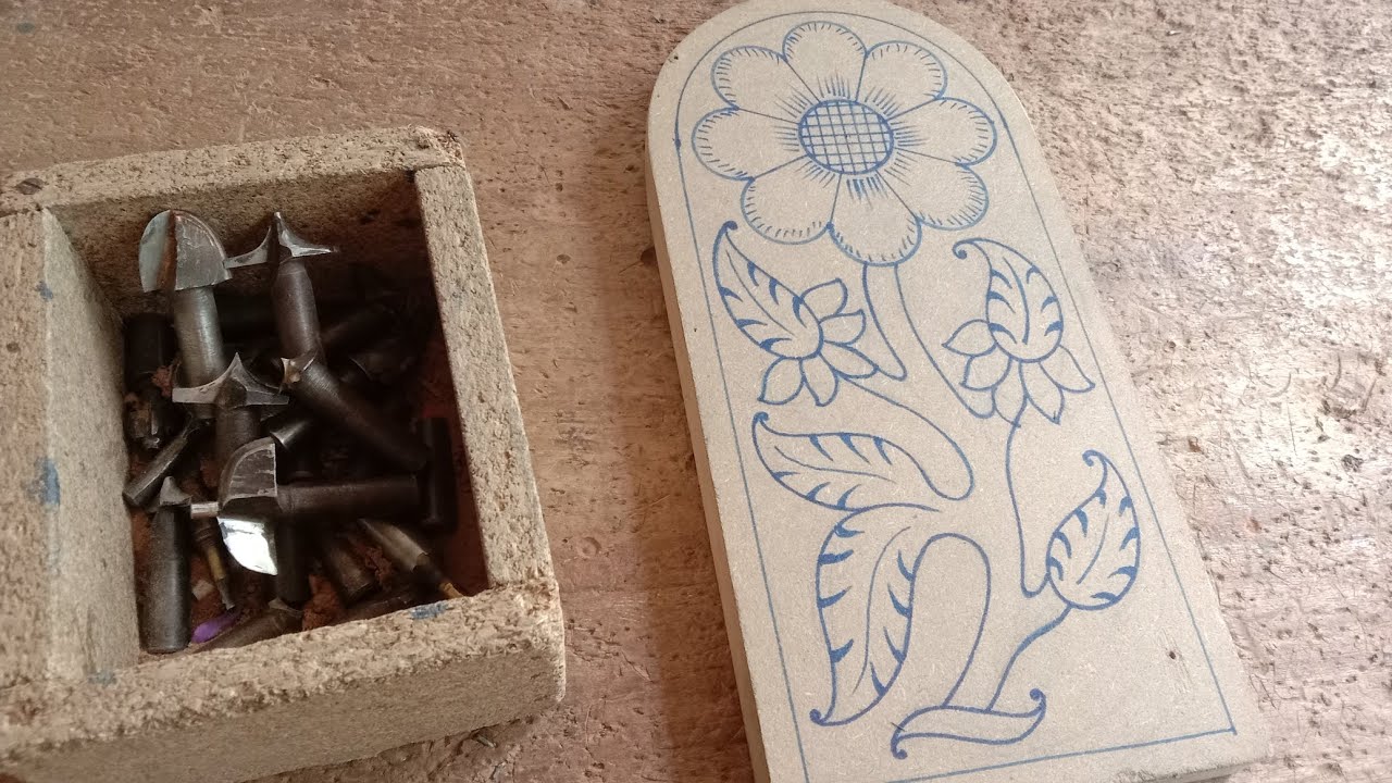 Wood Carving Video for Beginners/Wood carving flower and leaf/wood Carving Flower design
