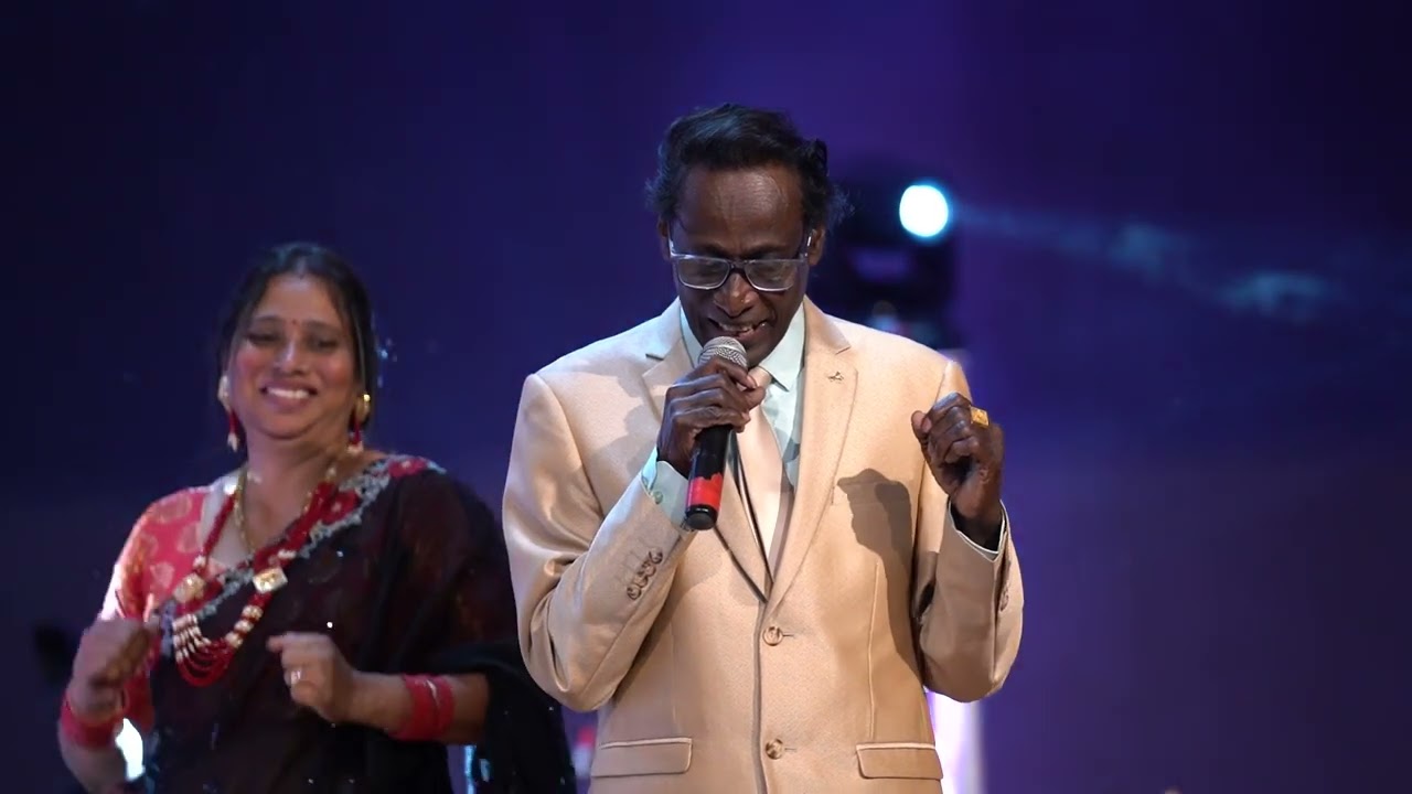 Jimmy Subhaydass with The Gurus Band in Sydney 2024.