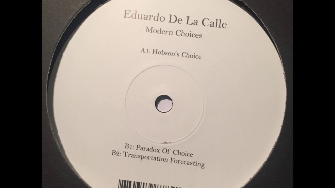 Eduardo De La Calle - Hobson's Choice [0f0c7]