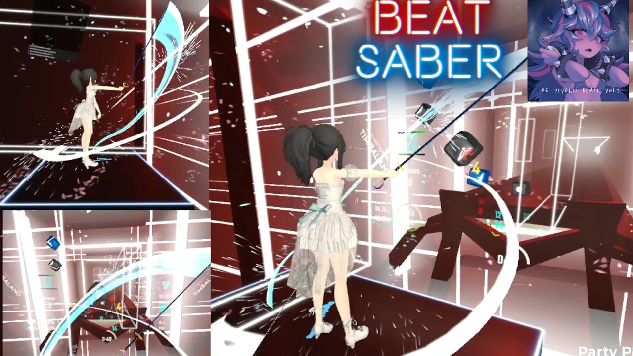 【ビートセイバー】【配信リクエスト】Party People -  Laur  (RANK ★7.96 HARD) ／ Mapper Voidless & THMX