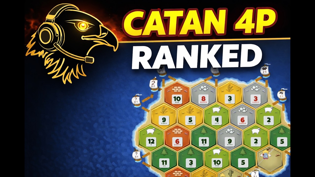 9th Placement Game - Catan 4P Ranked - Season 16!