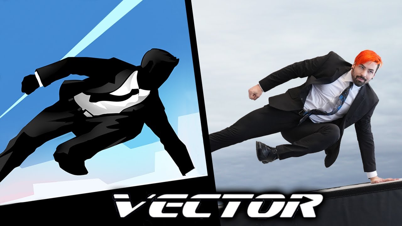 Все трюки из Vector В РЕАЛЬНОЙ ЖИЗНИ (Паркур-игра)