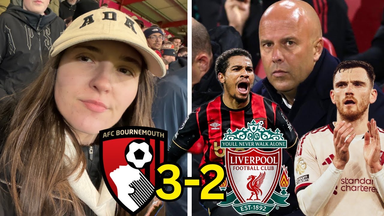 LIVERPOOL CRUMBLE & CONCEDE LAST MINUTE WINNER | Bournemouth 3-2 Liverpool | Vlog & Reaction
