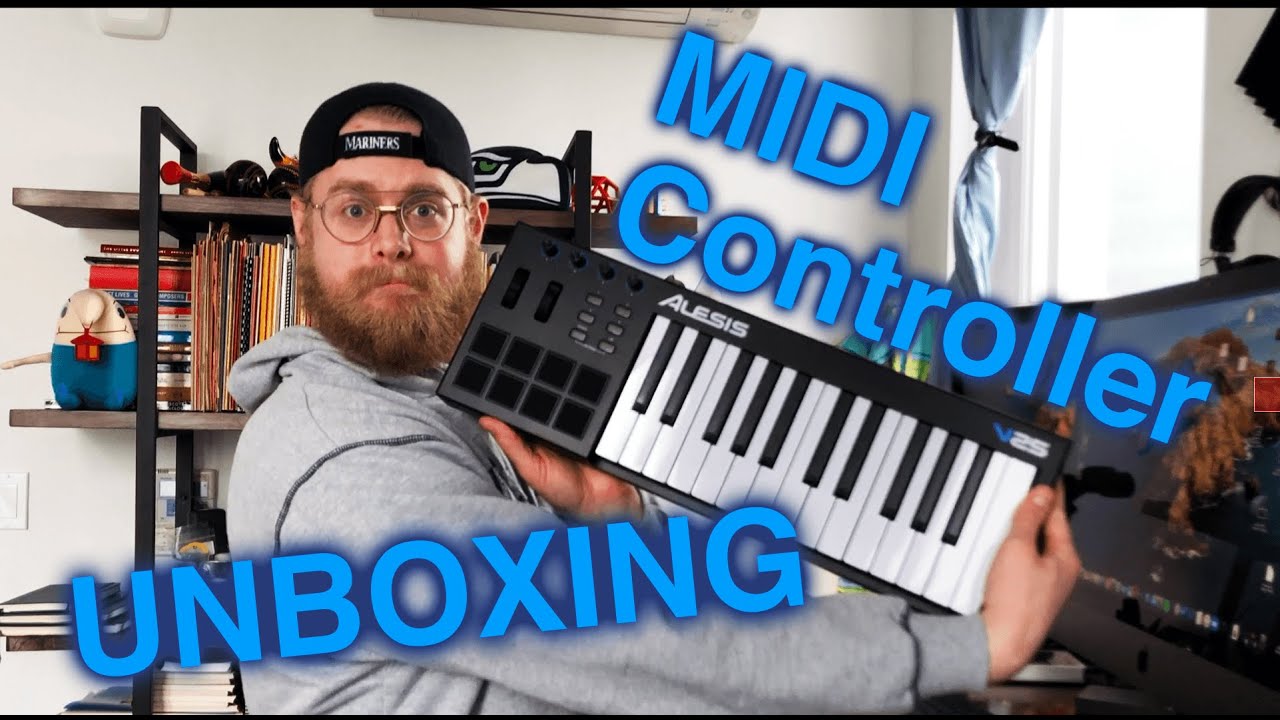 ALESIS V25 MIDI KEYBOARD | UNBOXING + TEST + REVIEW  |  | Horn Gear