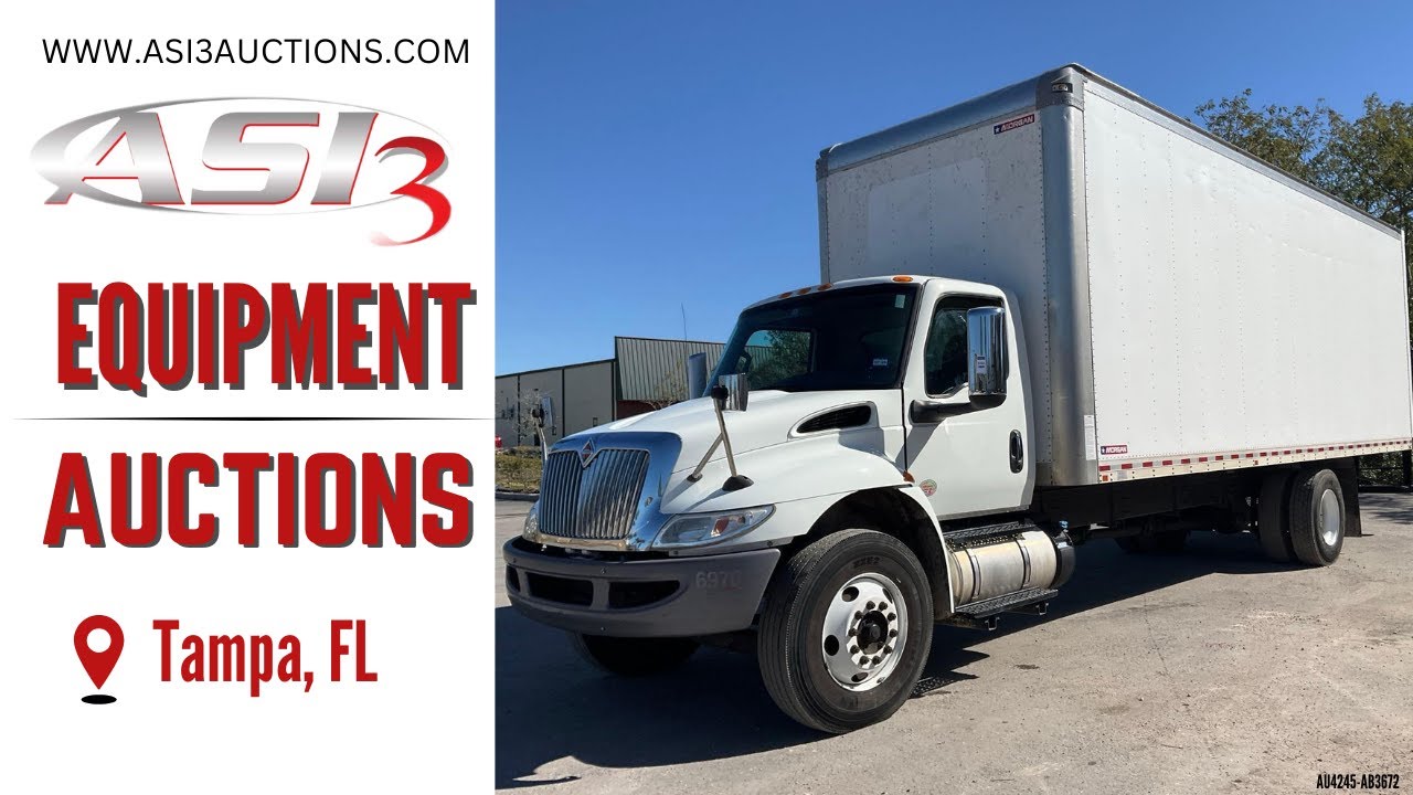 🏭 2020 International MV607 SBA Box Truck | Cummins Diesel • Automatic • 26 ft Box