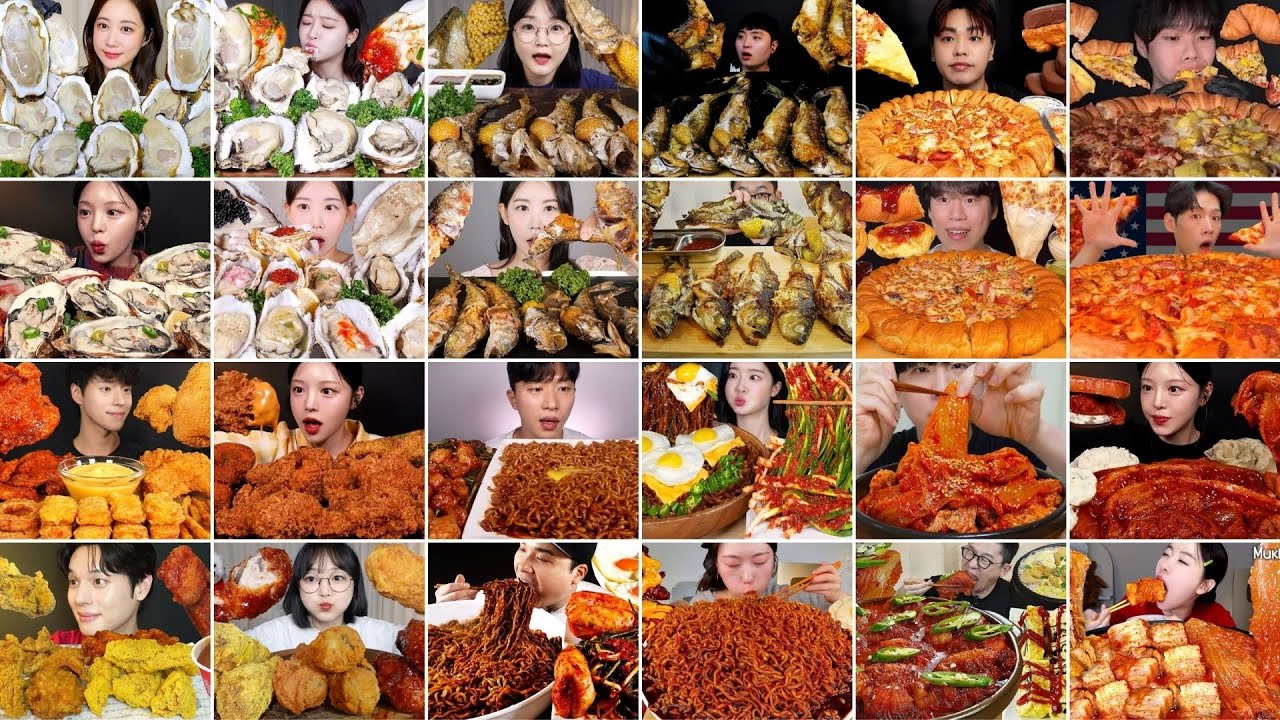 Best Mukbang ASMR Moments | 1 Hour Compilation #2 | Snacky Lion🦁