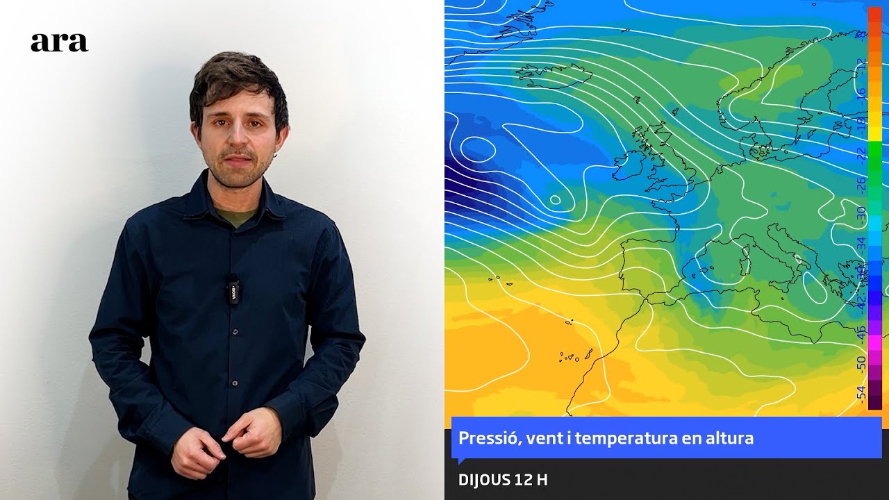 Temps canviant amb una mica de tot pel pas de fronts atlàntics