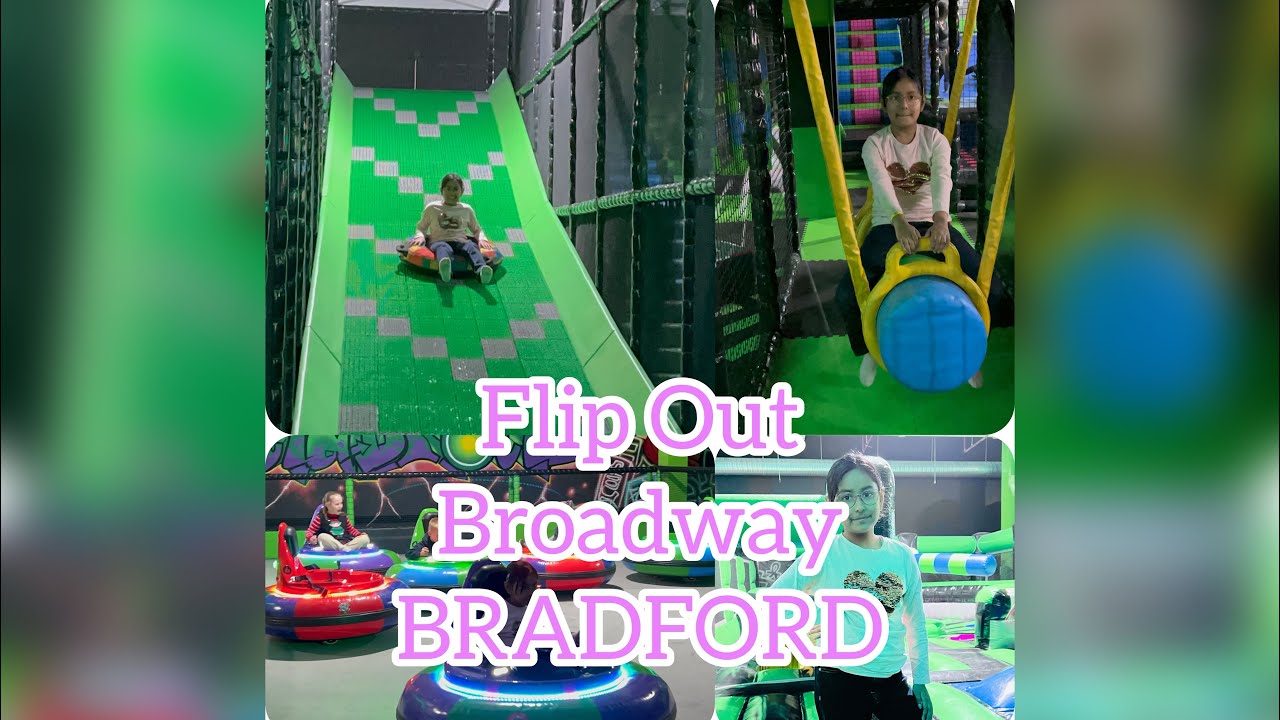 Fun in FlipOut Broadway Bradford 🥳🥰