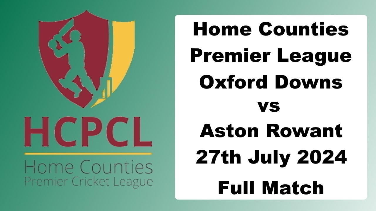 ODCC 1XI vs Aston Rowant CC 1XI - Live cricket stream with commentary